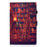 For Samsung Galaxy Tab A8 10.5 (2021) SM-X200 / SM-X205 Case Pattern Printing Stitching PU Leather Cover with Pen Holder - Bookshelf - 2