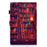 For Samsung Galaxy Tab A8 10.5 (2021) SM-X200 / SM-X205 Case Pattern Printing Stitching PU Leather Cover with Pen Holder - Bookshelf - 3