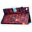 For Samsung Galaxy Tab A8 10.5 (2021) SM-X200 / SM-X205 Case Pattern Printing Stitching PU Leather Cover with Pen Holder - Bookshelf - 4