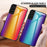 Carbon Fiber Texture Thin Light Tempered Glass Back Anti-Scratch PC+TPU Case Protective Cover for Samsung Galaxy S22 5G - Black - 4