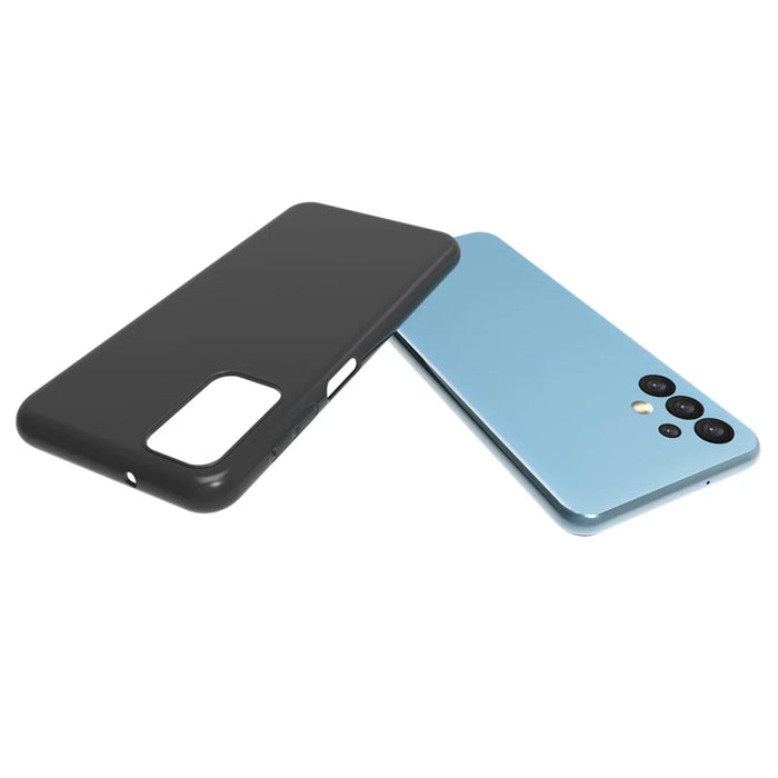For Samsung Galaxy A13 4G 10Pcs/Pack Double-sided Matte Finish Mobile Phone TPU Case Protective Cover - Black - 4
