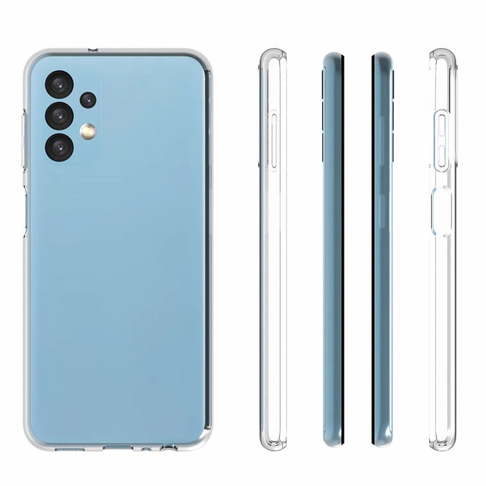 10Pcs/Pack Inner Watermark-resistant Soft TPU Transparent Cell Phone Back Case Cover for Samsung Galaxy A13 4G - 6