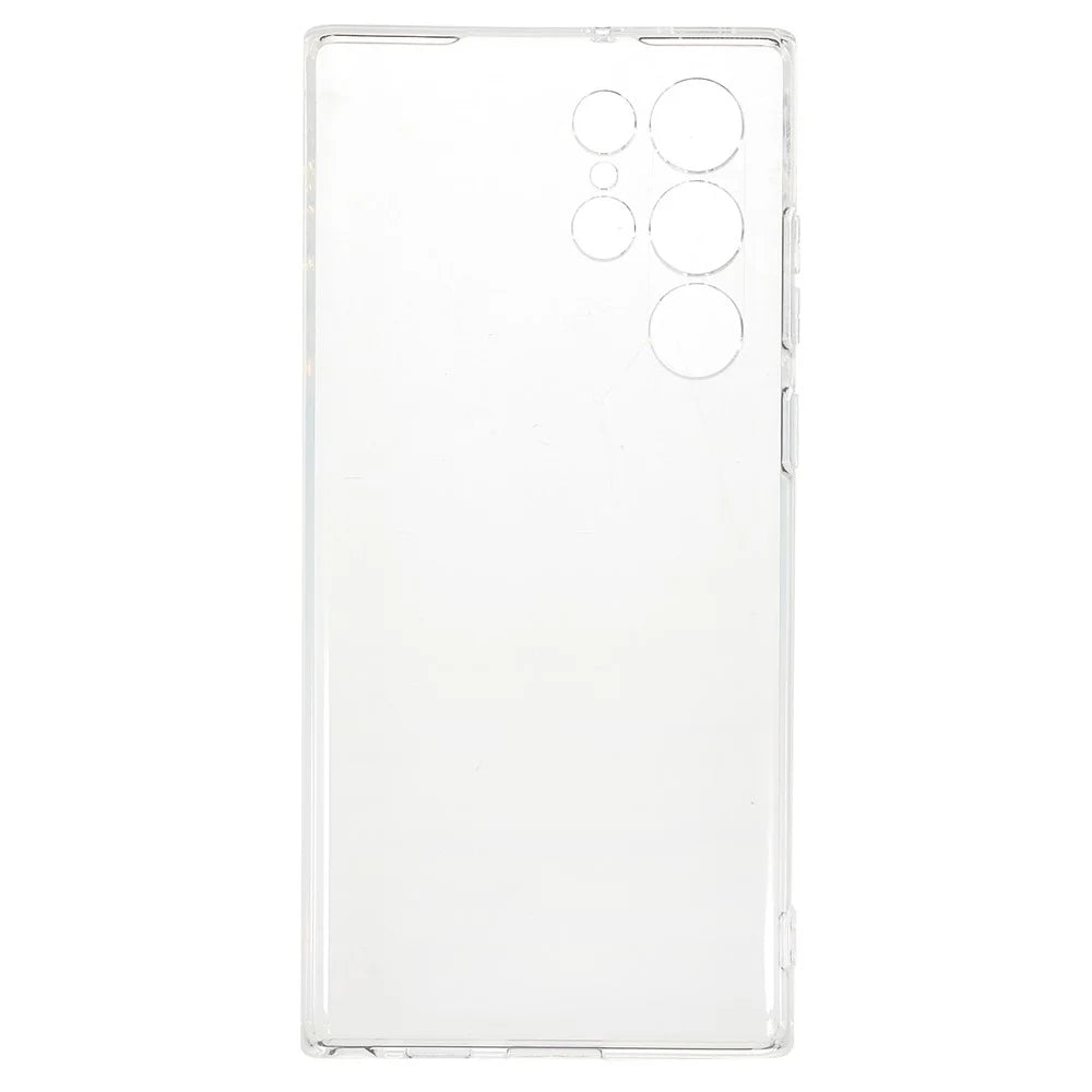 Shock Absorption 2.0mm Thick TPU Transparent Anti-Watermark Protective Phone Case for Samsung Galaxy S22 Ultra 5G - 2