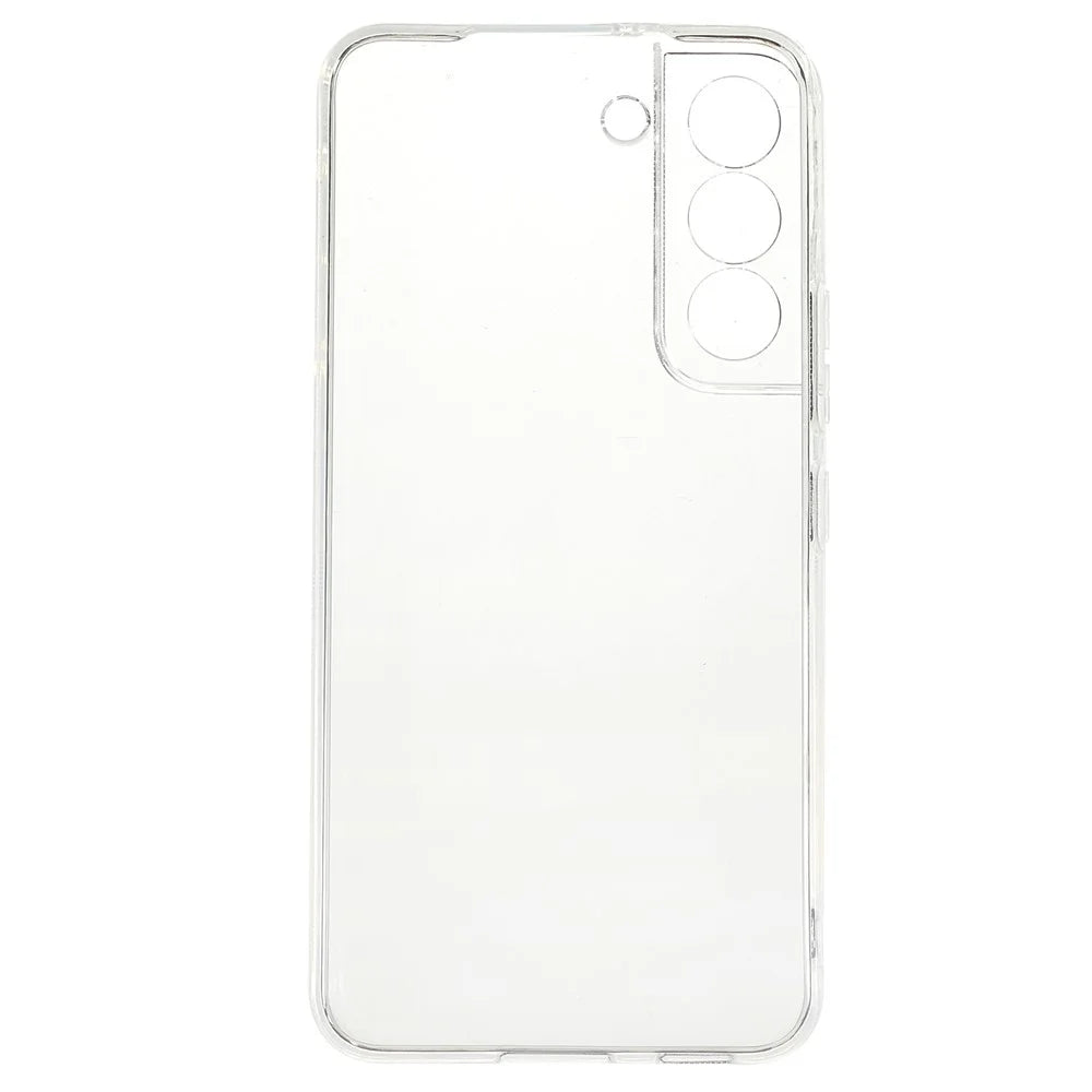 2.0mm Thick Soft Flexible TPU Precise Cut-Out Transparent Back Case for Samsung Galaxy S22 5G - 2