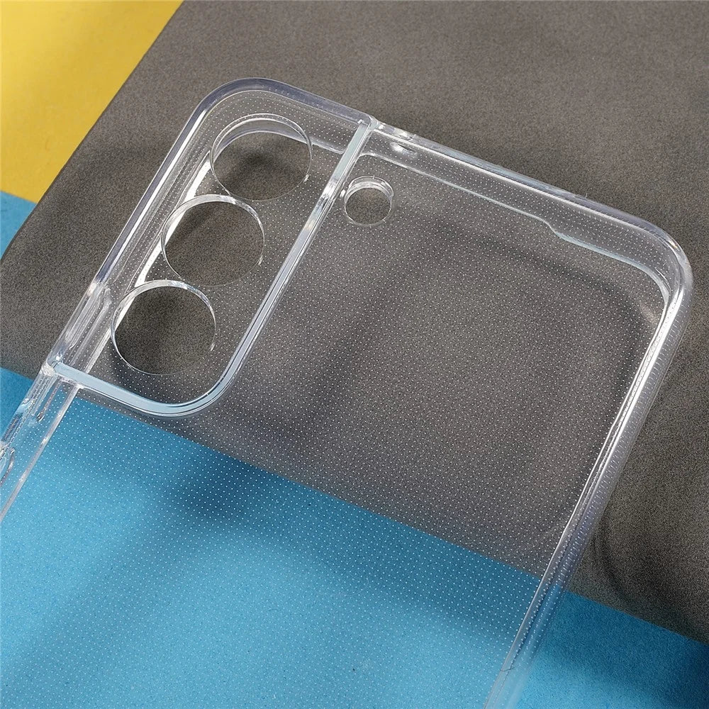 2.0mm Thick Soft Flexible TPU Precise Cut-Out Transparent Back Case for Samsung Galaxy S22 5G - 4