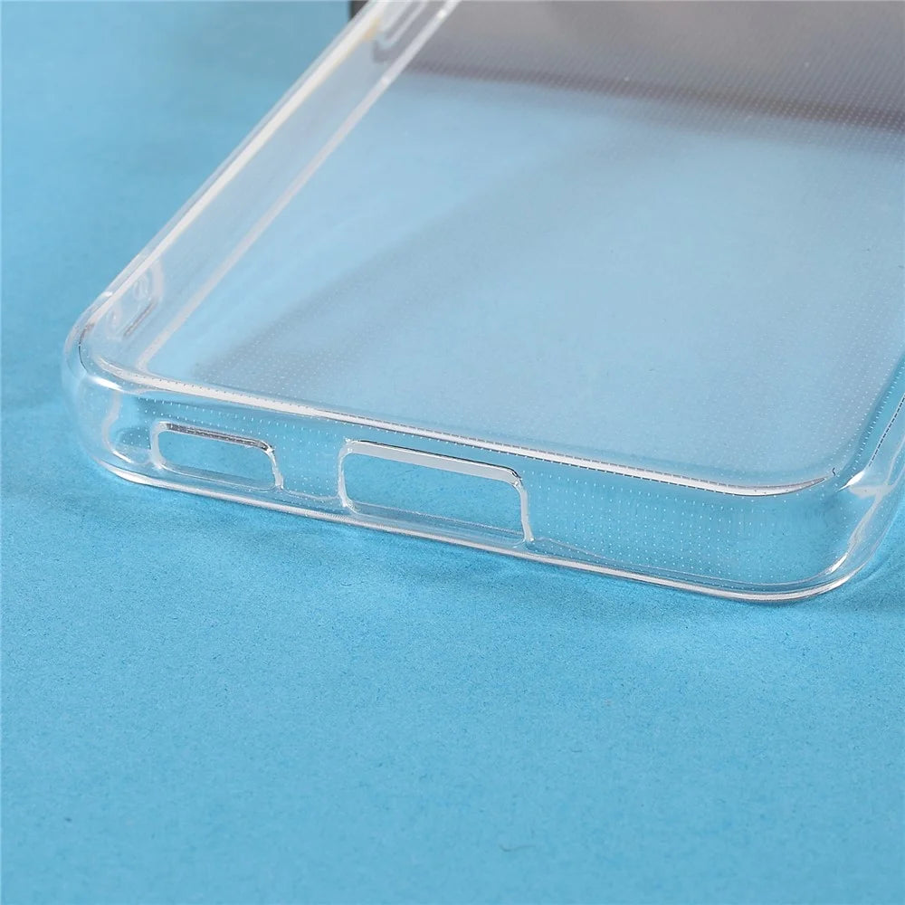 2.0mm Thick Soft Flexible TPU Precise Cut-Out Transparent Back Case for Samsung Galaxy S22 5G - 5