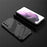 Soft TPU + Hard PC Back Phone Cover Anti-Scratch Cellphone Case with Kickstand for Samsung Galaxy S22+ 5G - Black - 7