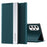 Auto Absorption PU Leather Foldable Stand Phone Case Shell for Samsung Galaxy A53 5G - Green - 1