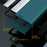 Auto Absorption PU Leather Foldable Stand Phone Case Shell for Samsung Galaxy A53 5G - Green - 3