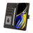 Stand PU Leather Wallet Case Magnetic Shockproof Cover with Wrist Strap for Samsung Galaxy A03s (164.2mm) - Black - 6