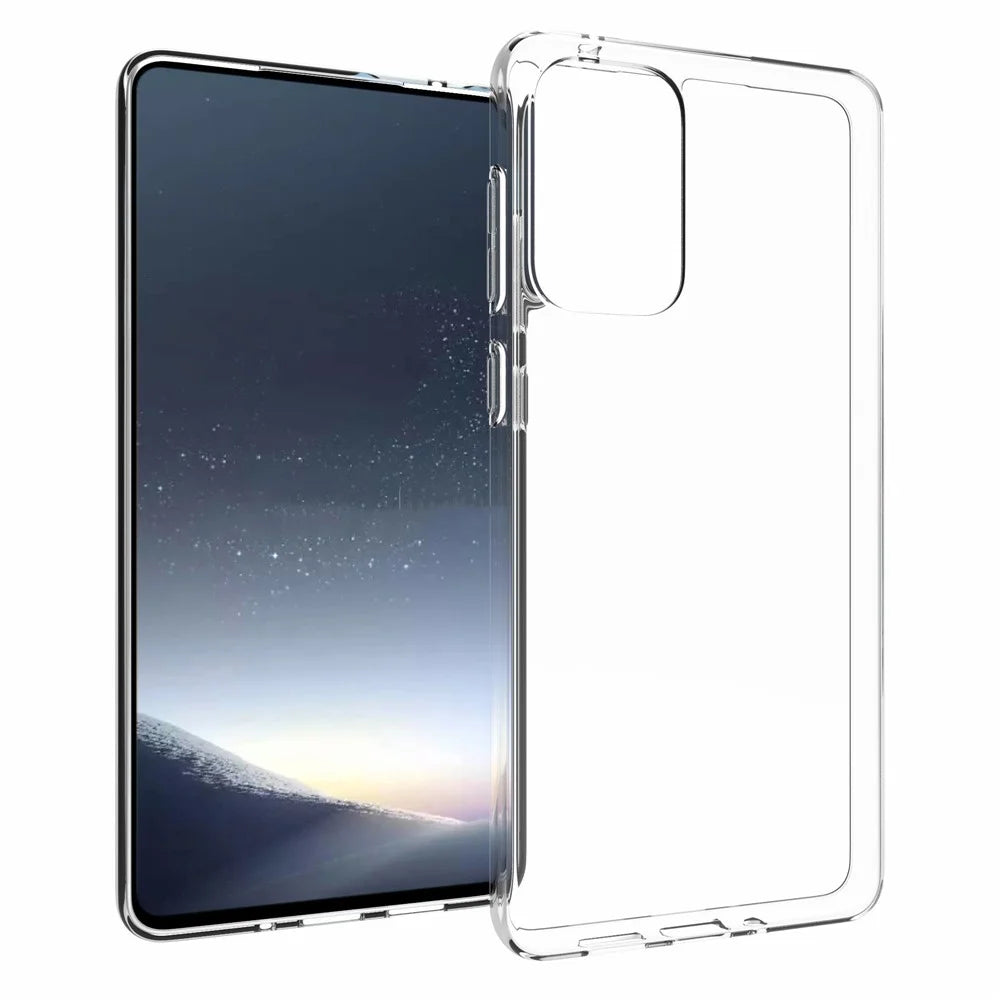 10Pcs/Pack Soft TPU Cover Inner Watermark-resistant Transparent Phone Case for Samsung Galaxy A73 5G - 5