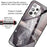Tempered Glass Back Flexible TPU Bumper Anti-Scratch Pattern Printing Case for Samsung Galaxy A53 5G - Cat and Tiger - 4
