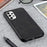 Light Slim Textured PU Leather Coated PC + TPU Phone Protective Case Cover for Samsung Galaxy A53 5G - Black - 2
