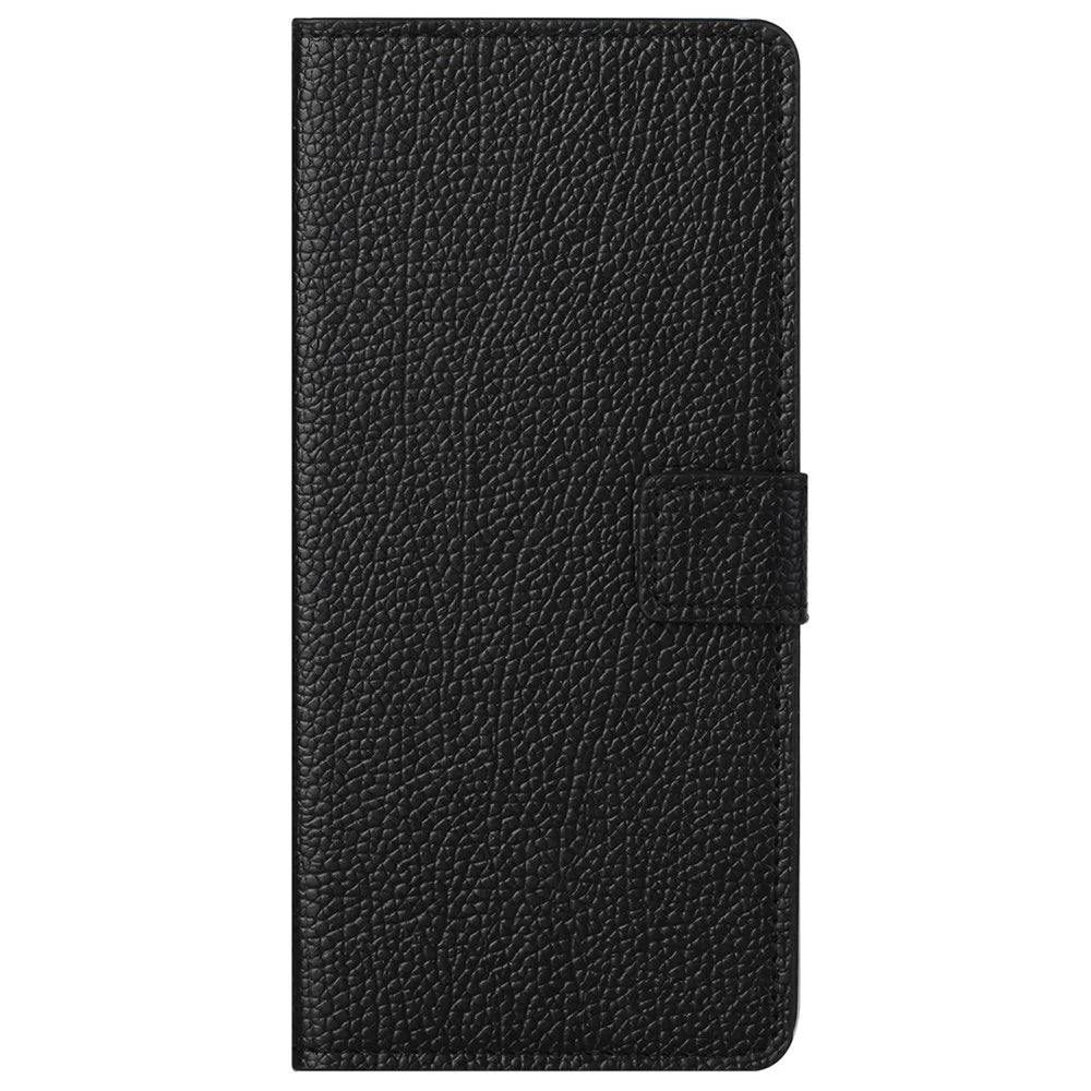 Litchi Texture Leather Wallet Stand Case Magnetic Clasp Cell Phone Protector Shell for Samsung Galaxy A73 5G - 2