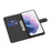 For Samsung Galaxy A13 4G 3D Pattern Printing Scratch-resistant Phone Case PU Leather Stand Phone Protector with Wallet Strap - Cat and Tiger - 4