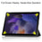 For Samsung Galaxy Tab A8 10.5 (2021) PU Leather Tri-fold Stand Tablet Case Smart Auto Wake / Sleep Folio Cover - Black - 5