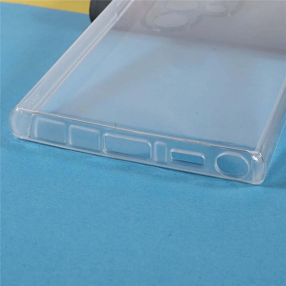 Dust-proof Smartphone Bag Covering Hard PC Back+PET Front Cover+TPU Edge Hybrid Mobile Phone Case for Samsung Galaxy S22 Ultra 5G - 5