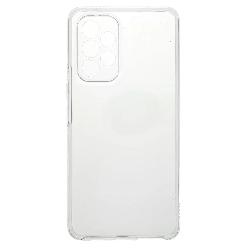Super Clear 2-in-1 Hard PC Back+PET Front Cover+TPU Edge Hybrid Mobile Phone Case Phone Shell for Samsung Galaxy A53 5G - 2