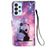 Pattern Printing Stand Wallet Cover Protector PU Leather All-round Protection Phone Case with Hand Strap for Samsung Galaxy A53 5G - Baby Panda - 3
