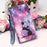 Pattern Printing Stand Wallet Cover Protector PU Leather All-round Protection Phone Case with Hand Strap for Samsung Galaxy A53 5G - Baby Panda - 6