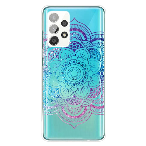 Mandala Pattern Printing Scratch-resistant TPU Phone Case Cover for Samsung Galaxy A53 5G - Style B - 1