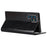 For Samsung Galaxy S22 Ultra 5G Crazy Horse Texture Genuine Leather + TPU Phone Case Cover with Stand Wallet - Black - 5