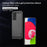 MOFI Carbon Fiber Texture Brushed Surface TPU Phone Case Scratch-resistant Protective Cover for Samsung Galaxy A53 5G - Black - 3