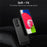 MOFI Carbon Fiber Texture Brushed Surface TPU Phone Case Scratch-resistant Protective Cover for Samsung Galaxy A53 5G - Black - 4