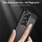 MOFI Carbon Fiber Texture Brushed Surface TPU Phone Case Scratch-resistant Protective Cover for Samsung Galaxy A53 5G - Black - 7
