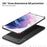 MOFI Shield Matte Series Anti-collision Fingerprint-proof Hard PC Phone Case Protector Cover for Samsung Galaxy S21+ 5G - Black - 7