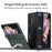 GKK Magnetic Folding Hinge All-inclusive Hard PC Phone Case Kickstand Protective Cover for Samsung Galaxy Z Fold3 5G - Black - 2