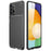 For Samsung Galaxy A13 4G Carbon Fiber Texture Well-protected Slim Light TPU Phone Case Shell - Black - 1