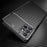 For Samsung Galaxy A13 4G Carbon Fiber Texture Well-protected Slim Light TPU Phone Case Shell - Black - 6