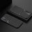 Car Mount Holder Metal Sheet Imprinting PU Leather + TPU Phone Case Shell for Samsung Galaxy S21+ 5G - Blue - 3