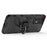 Anti-scratch Soft TPU Hard PC Protective Phone Case with Ring Holder Kickstand for Samsung Galaxy A33 5G - Black - 3