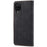 AZNS Full Protection Leather Case Scratch-proof Wallet Stand Phone Cover for Samsung Galaxy A22 4G (EU Version) - Black - 3