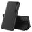 Case View Window PU Leather Stand Cover for Samsung Galaxy A73 5G - Black - 1