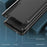 Case View Window PU Leather Stand Cover for Samsung Galaxy A73 5G - Black - 2