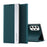 Folio Flip Anti-scratch Shockproof PU Leather Stand Phone Case for Samsung Galaxy A73 5G - Green - 1