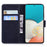 For Samsung Galaxy A53 5G Flip Leather Case Protective Phone Cover Imprinting Tiger Pattern Supporting Stand Wallet - Black - 5