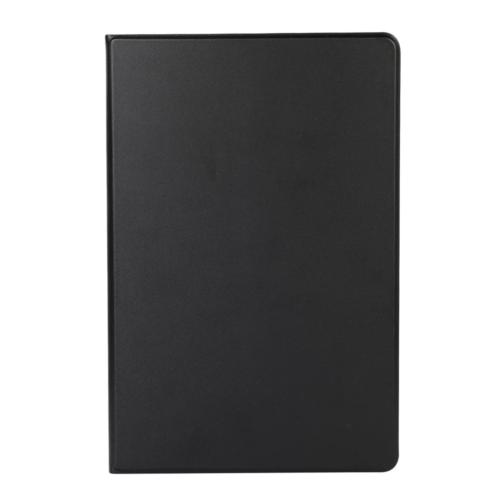 For Samsung Galaxy Tab A8 10.5 (2021) / A8 10.5 (2022) Anti-fall Folio Flip PU Leather Tablet Protective Case Cover with Stand - Black - 2