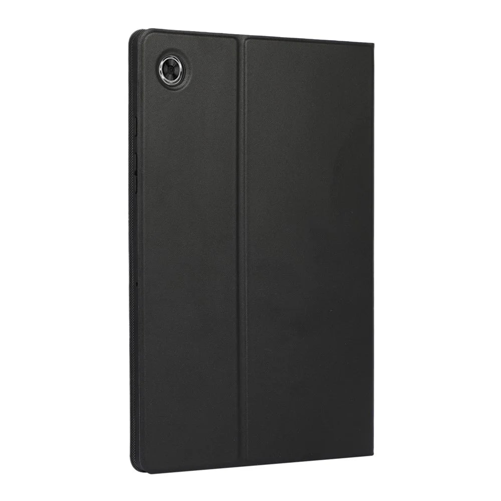 For Samsung Galaxy Tab A8 10.5 (2021) / A8 10.5 (2022) Anti-fall Folio Flip PU Leather Tablet Protective Case Cover with Stand - Black - 3