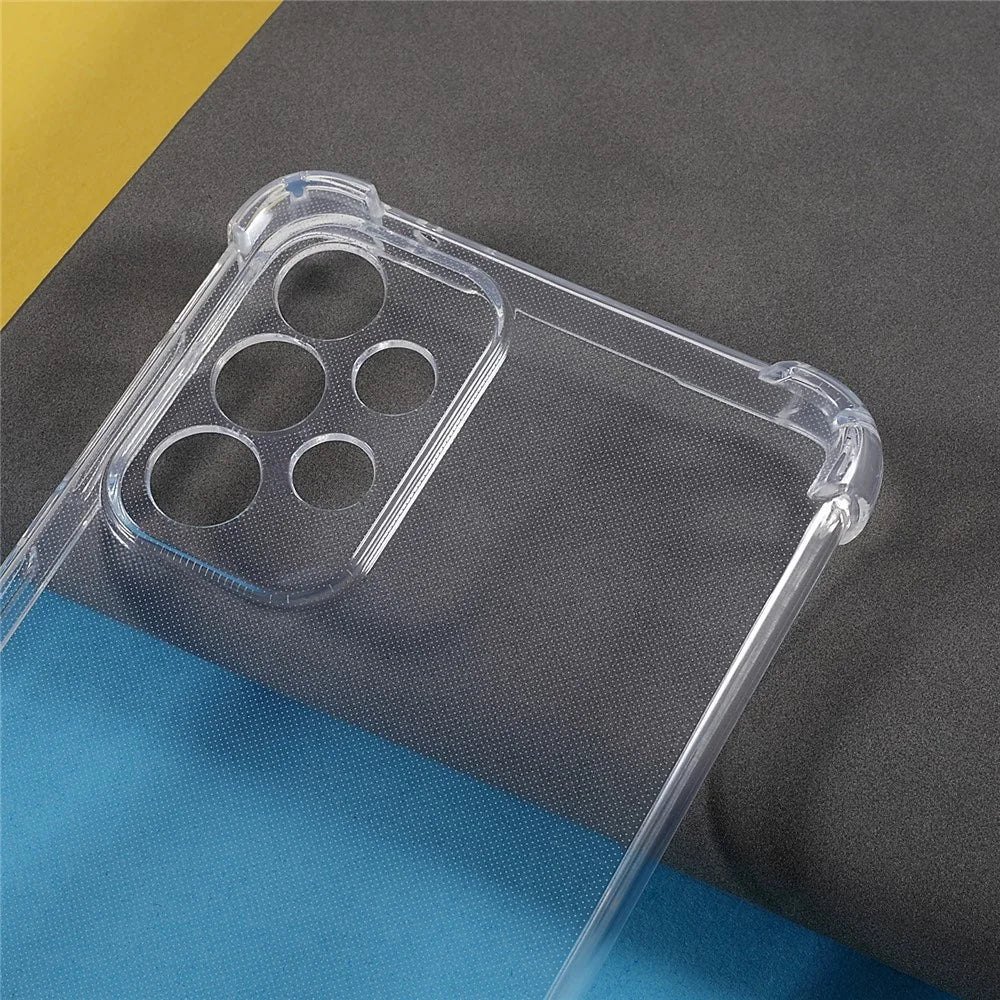 Enhanced Corners Precise Cutout 1.5mm Thickened Soft TPU Case Transparent Phone Cover for Samsung Galaxy A33 5G - 3