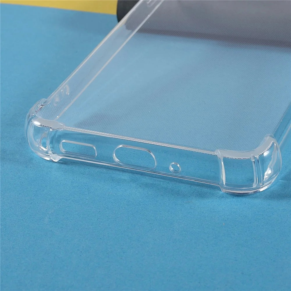 Enhanced Corners Precise Cutout 1.5mm Thickened Soft TPU Case Transparent Phone Cover for Samsung Galaxy A33 5G - 4