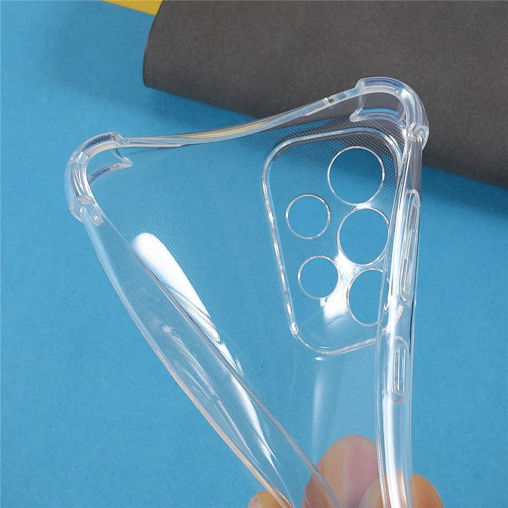 Enhanced Corners Precise Cutout 1.5mm Thickened Soft TPU Case Transparent Phone Cover for Samsung Galaxy A33 5G - 6