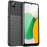 Thunder Series Twill Texture Thickened TPU Cover Shock Absorbing Protective Phone Case for Samsung Galaxy A03 Core - Black - 1
