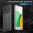 Thunder Series Twill Texture Thickened TPU Cover Shock Absorbing Protective Phone Case for Samsung Galaxy A03 Core - Black - 2
