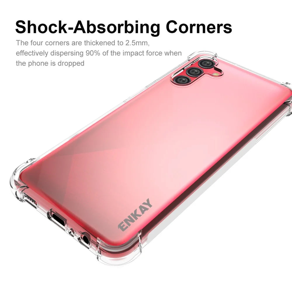ENKAY HAT PRINCE for Samsung Galaxy A13 5G / A04s 4G (164.7mm) Clear Protective Cover Soft TPU Phone Case - 2
