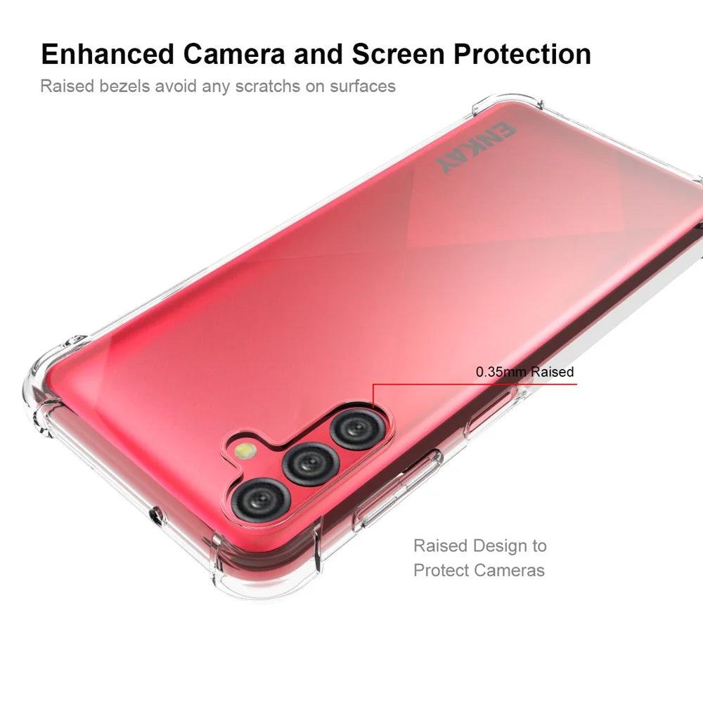 ENKAY HAT PRINCE for Samsung Galaxy A13 5G / A04s 4G (164.7mm) Clear Protective Cover Soft TPU Phone Case - 3