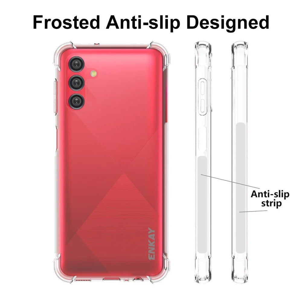 ENKAY HAT PRINCE for Samsung Galaxy A13 5G / A04s 4G (164.7mm) Clear Protective Cover Soft TPU Phone Case - 4